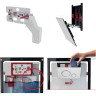 Комплект ALCAPLAST SET 3v1 AM101/1120-31 RU M371-0001 для установки унитаза с панелью смыва, хром